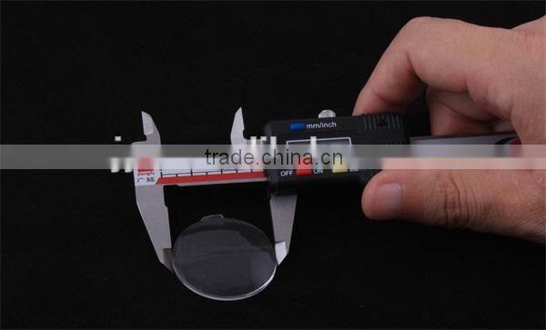 BIJIA Acrylic Google Cardboard Biconvex Lens with 34mm Diameter and 45mm Focal Length for Google Cardboard VR