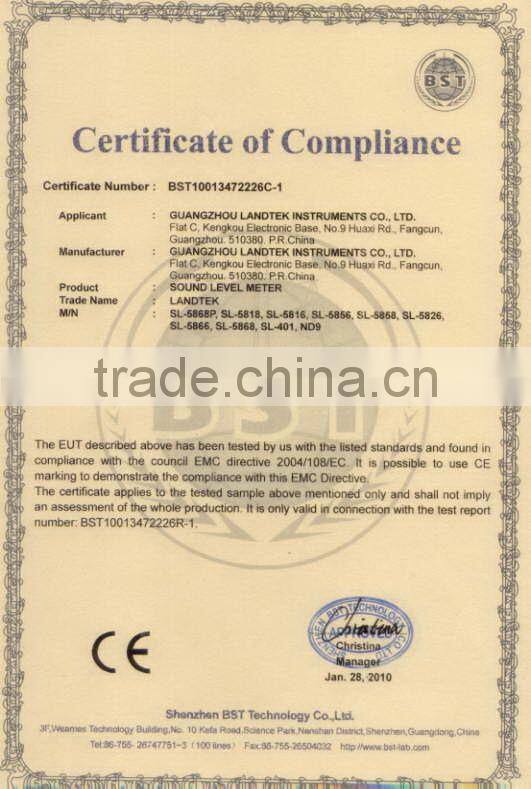 LANDTEK Sound Level Meter Calibrator ND9B