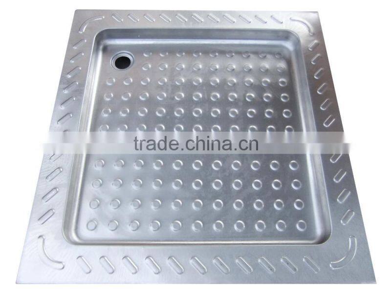 Stainless Steel 304 Customized Deep Shower Tray for RV,Yacht,Boat,Train and Public Mobile Toilet