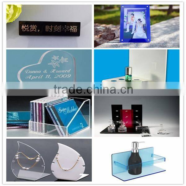 Hand shape desktop acrylic body piercing jewelry display stand