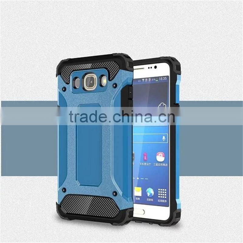 2016 Newest armor case for samsung galaxy J5 2016, High quality 2 in 1 TPU&PC case for samsung galaxy J510
