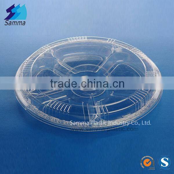 SM1-2101 Divided Sushi Box,Sushi Box,round sushi box