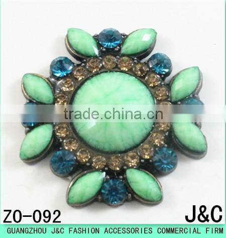 2017 most shinny newest crystal stone shoes ornament