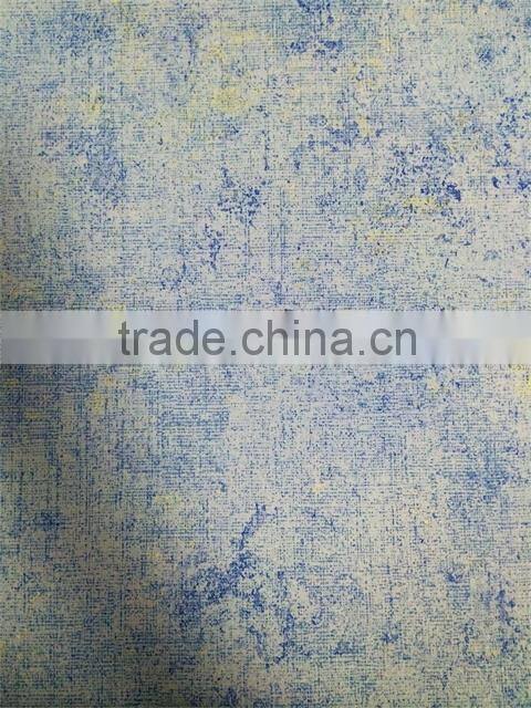 2016 newest beautiful colorful wallpaper with big flower pattern for home