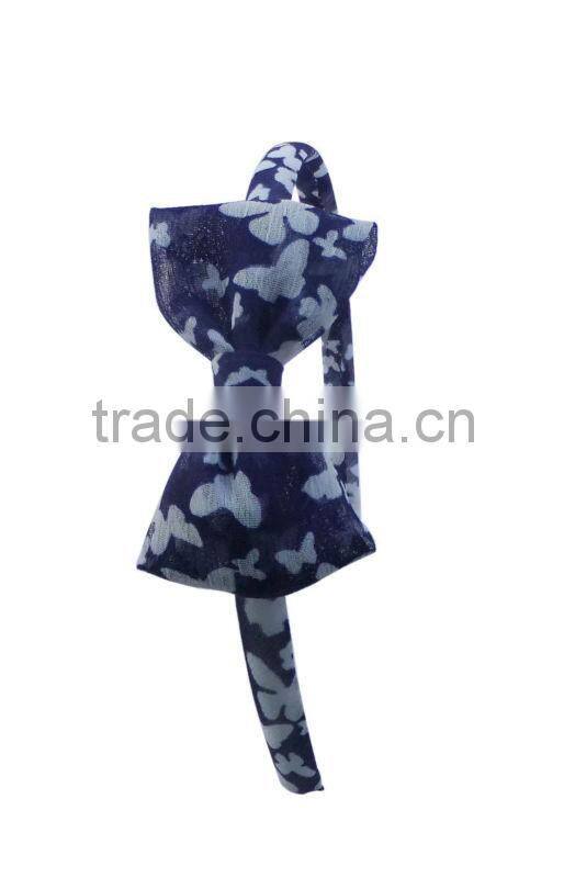 cute animal printed variety of fabric bow hairbands