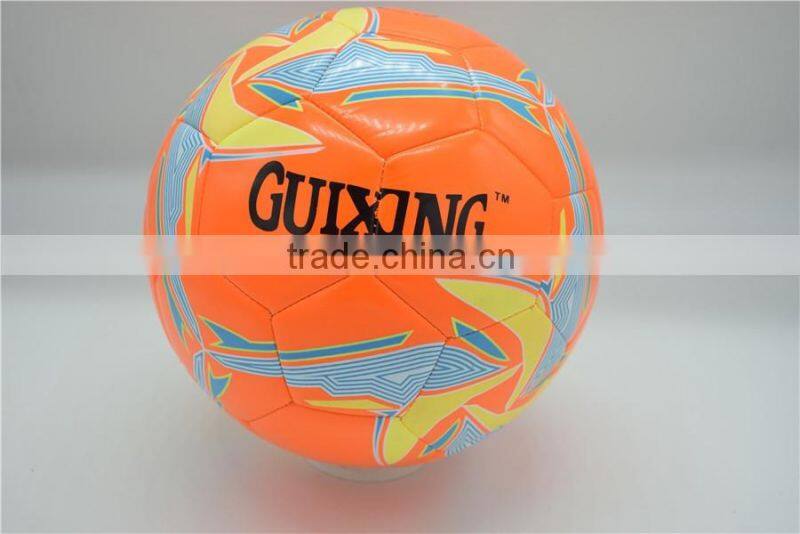 Size 5 Machine Sewing PVC Leather Football Ball