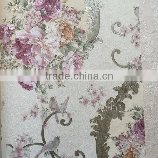 China Supplier Flower wallpaper best price