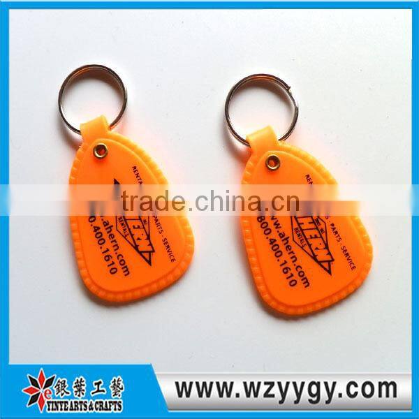 High quality fluorescence keychain for kids safety in dark