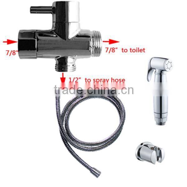 Hand Held Bidet Sprayer, Premium Stainless Steel Diaper Sprayer Shattaf - Complete Set for Toilet, Hand Sprayer for Bidet Toilet