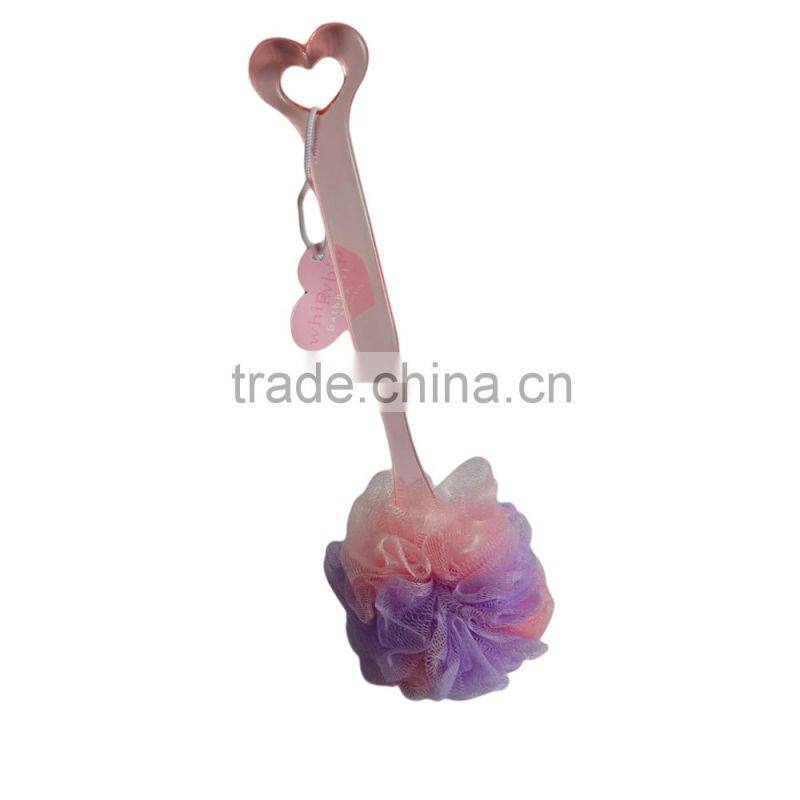 JML double colour exfoliating bath puff sponge bath puff shower bathing puff