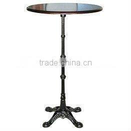 Win Balance Cast Iron White Brasserie Table Base