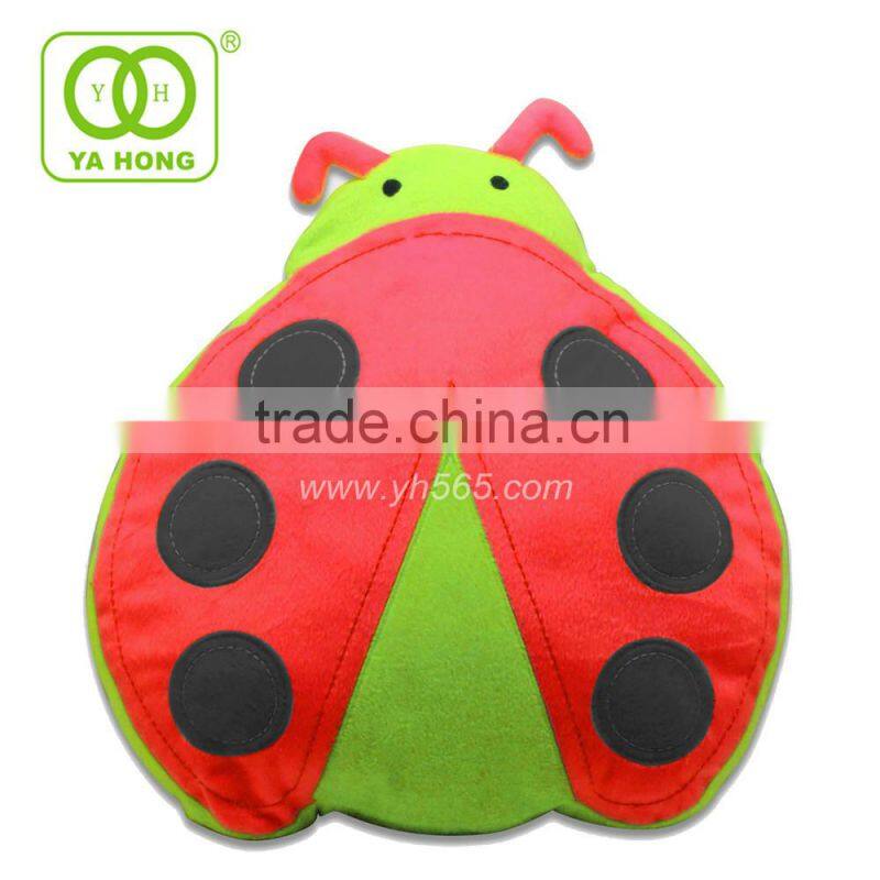 China custom plush flower shape pillow with tiger pattern