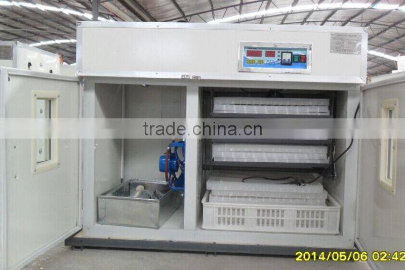 High quality incubator 264 chicken eggs,new material chicken egg incubator,CE approved egg incubator