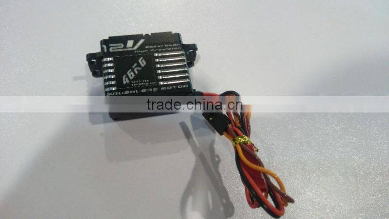 New Launch Brushless 11.1V 3S 46 KG.CM high torque 12V full Metal Coreless Servo