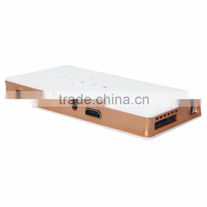 2016 High Lumens Mini Projectors P8 with buletooth Android smart tv box Projectors