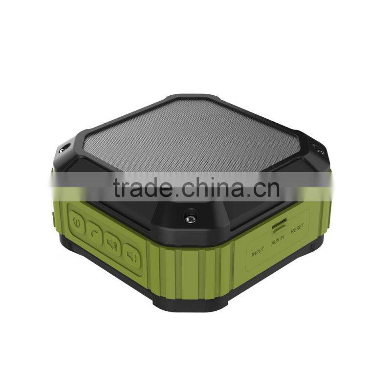 ES-E810 Shower Bluetooth Speaker Ever Portable Bluetooth 4.0 Speaker with 12 Hour Playtime for Outdoors/Shower