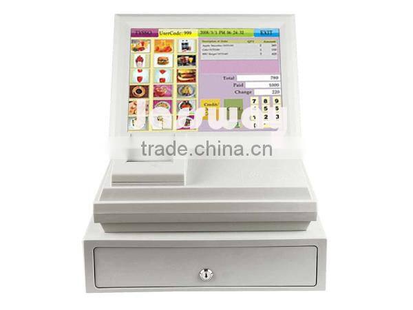 12'' embedded all-in-one touch POS system