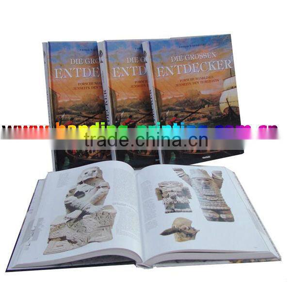 Full Color Hot Stamping Hardcover Books Printing Factory