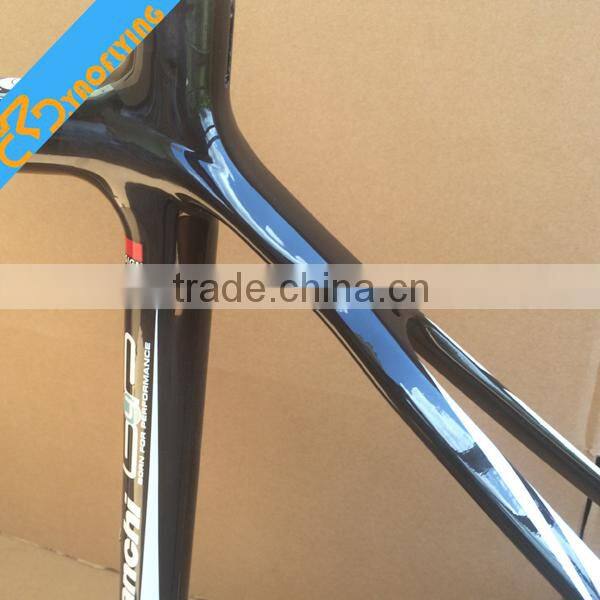 EN Quality Test carbon road bicycle frame Lightweight carbon road bicycle frame beautiful carbon bicycle frame for racing
