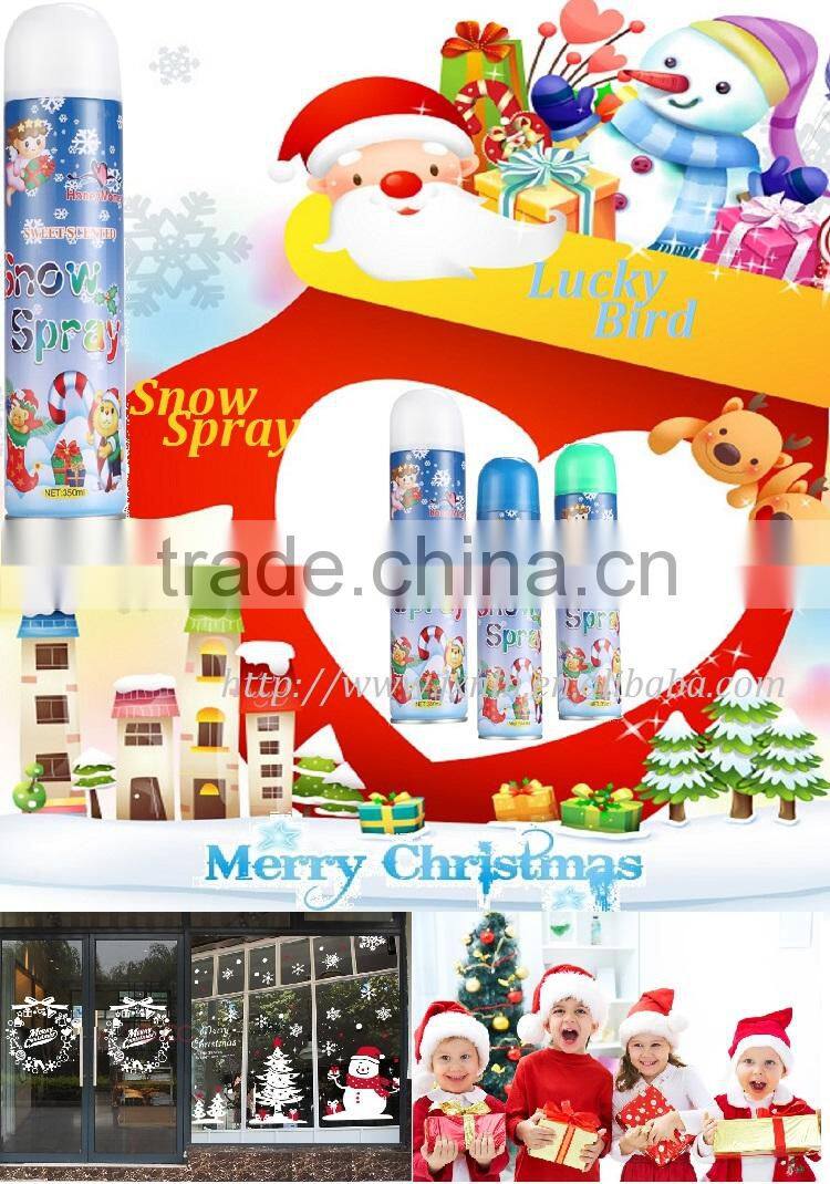 Christmas snow spray