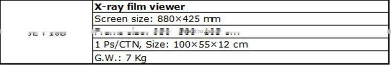 2015 x-ray film viewer negatoscope different voltage