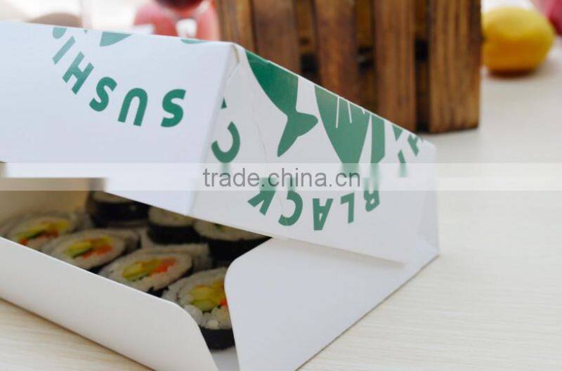 cardboard paper sushi box, sushi take away box