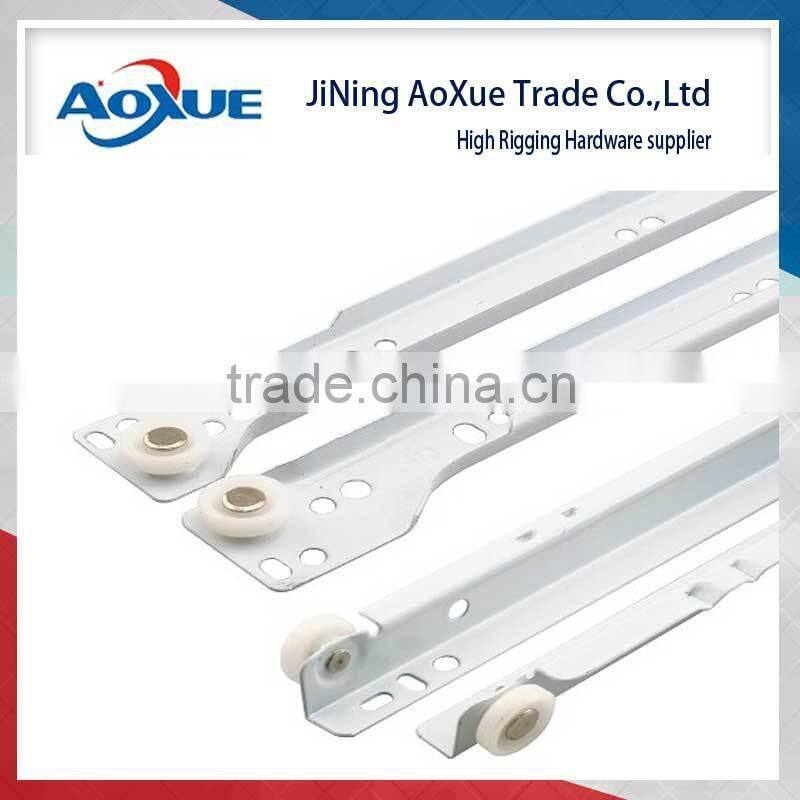 Hot sale in China, bottom drawer slide, self-closed bottom drawer slider