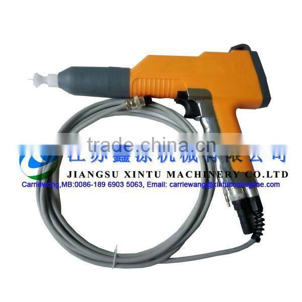 Dual Powder Guns Electrostatic box feeder vibrating powder coating system