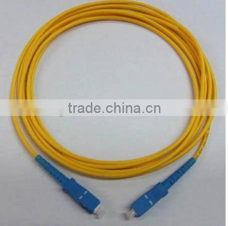 Optical fiber connector/patchcord SC/UPC