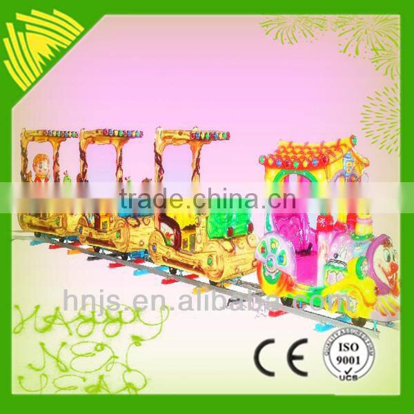 Kids playground children outdoor amusement park mini train