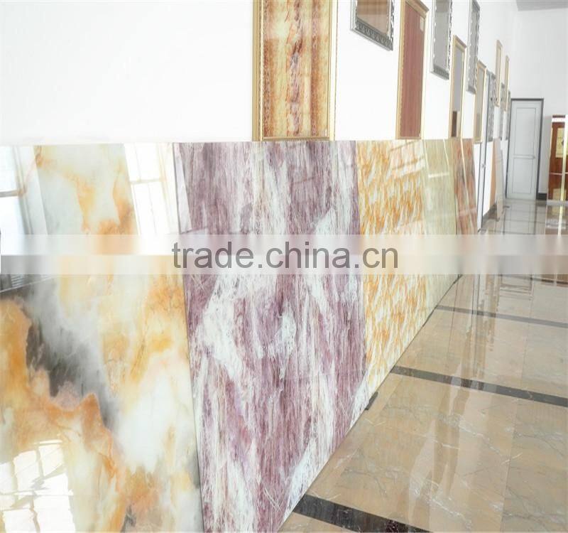 building materials marble glass with logo