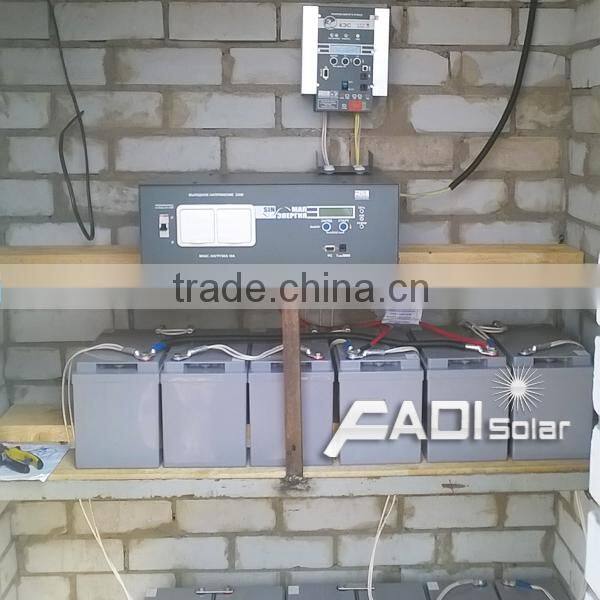2KW Off Grid Solar Power System, Solar Kit System for Portable Generator System (FD-OFF/PSS-2KW)