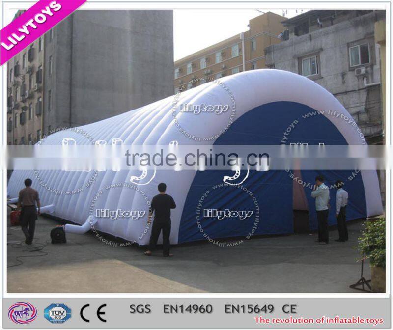 Outdoor wedding big inflatable tent,china large custom inflatable tent, price for party