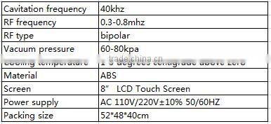 5 in 1 slimming machine break down fat