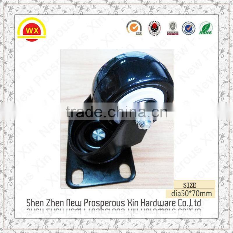 Vintage metal table small swivel furniture chair table leg caps