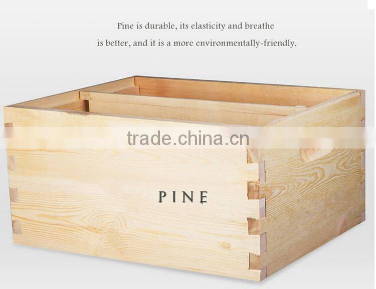 Langstroth beehive two-level bee hive china supplies B-7L