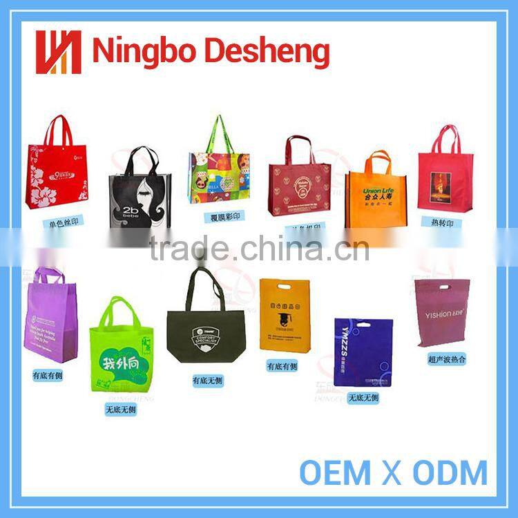 Promotion Expandable Fabric Non Woven Shopping Bags