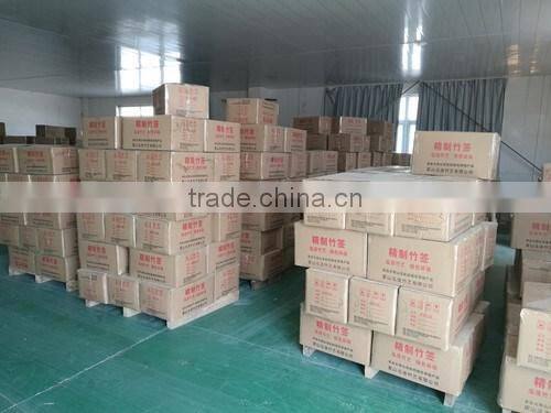 Oblique bamboo shovel