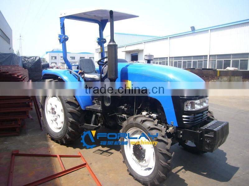 85HP agriculture machinery equipment farm tractor price with A/C Cabin