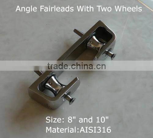 boat fairlead bow chock straight
