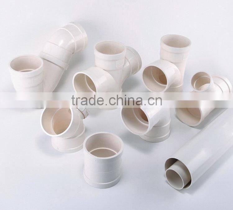 All types of ASTM pvc pipe fittings for sewage