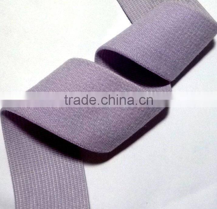 Coral Red/ Red/ Orchid / White/ Black ect Felt Surface Elastic Band