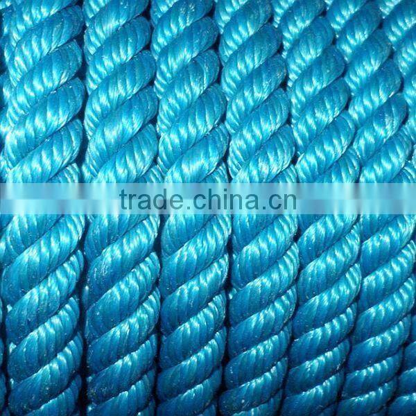 FACTORY SALE TWISTED COLORFUL PE FISHING ROPE WITH HIGH QUALITY