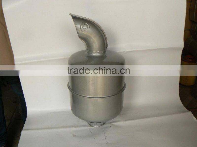 farm machinery single cylinder diesel engine parts S195 silencer muffler