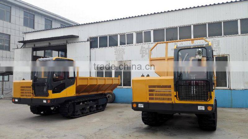 2016 new rubber crawler trailer crawler dumper in stock for sale