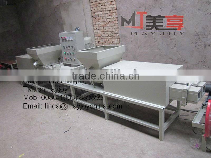 Hot-pressing wooden sawdust block moulding machine