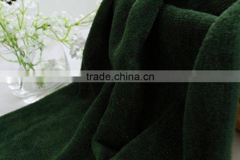 high quality cotton bath towel set with santa pattern