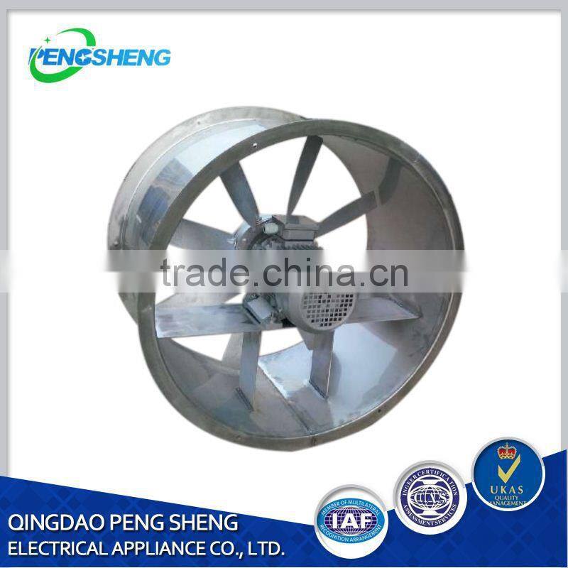Alumnium high temperature mixed-flow fan 0.75-15kw