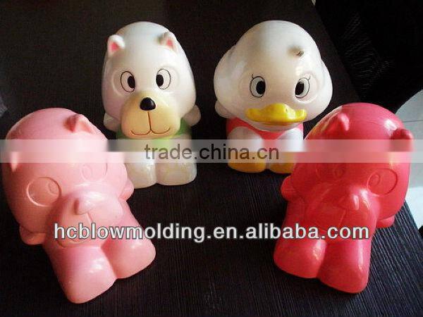 OEM Blow Molding Plastic 3d Cartoon Character Design Propaganda Figure Design