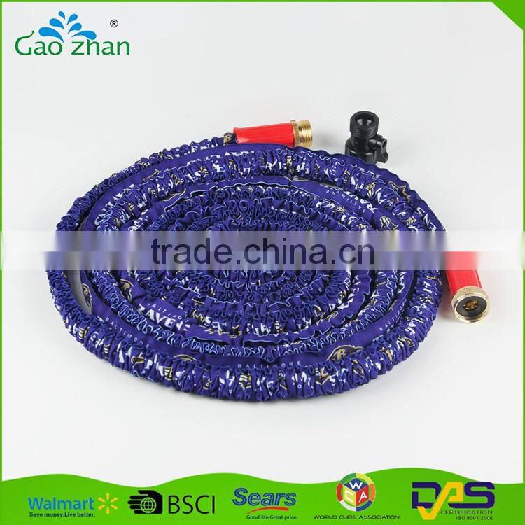 Cheap high quality retractable brass fitting expandable garden water hose
